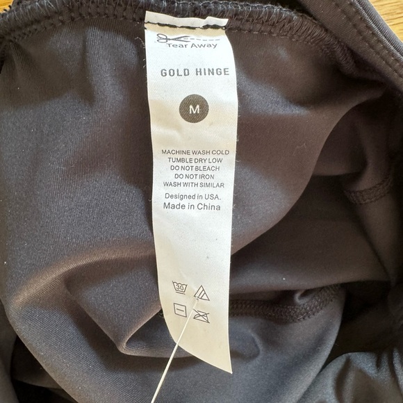 Gold Hinge Brand New Black Pleated Tennis/Pickleball Dress - Picture 3 of 4